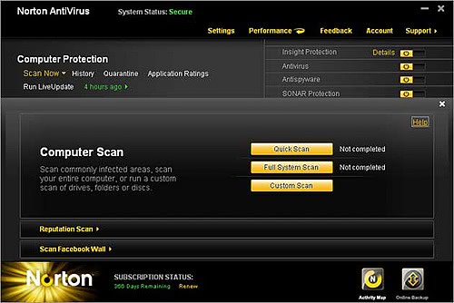 Norton AntiVirus 2012